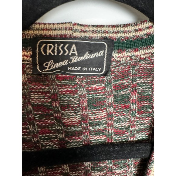 Crissa Linea Italiana Vintage Italian‎ Wool Sweater - Picture 2 of 5
